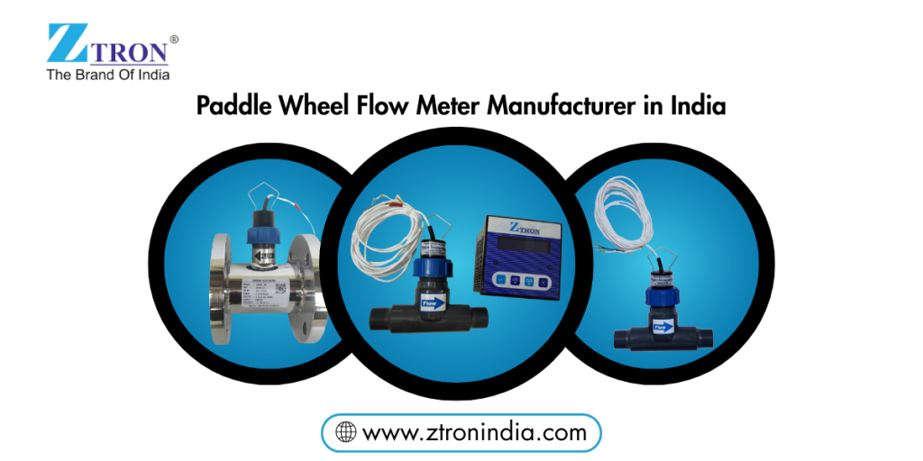 Paddle Wheel Flow Meter Manufacturer in India