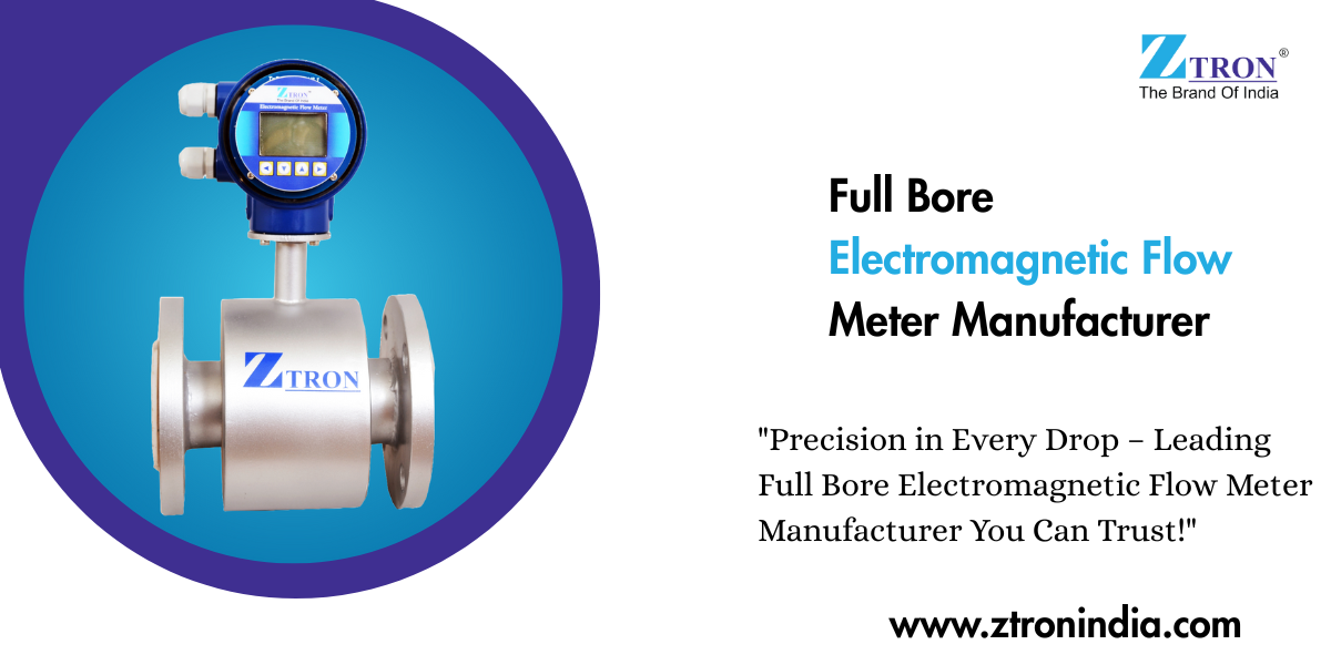 Full Bore Electromagnetic Flow Meter Manufacturer