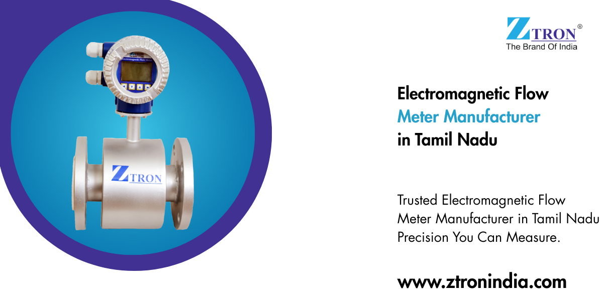 Electromagnetic Flow Meter Manufacturer in Tamil Nadu