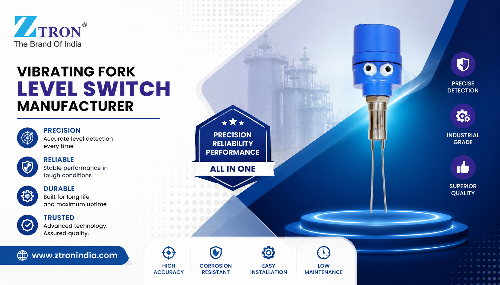 Vibrating Fork Level Switch Manufacturer