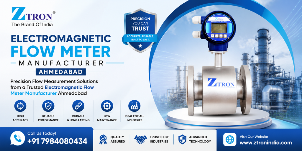 Electromagnetic Flow Meter Manufacturer Ahmedabad